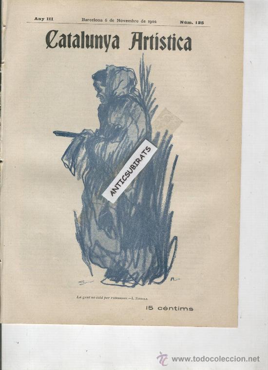Coleccionismo de revistas y peri&oacute;dicos: REVISTA 1902 PINTORS MODERNISTES CATALANS ISIDRE NONELL. PINTORES MODERNISTAS CATALANES MODERNISMO