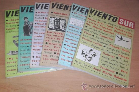 Collezionismo di Riviste e Giornali: VIENTO SUR N.&ordm; 1-6, A&Ntilde;O I, 1992