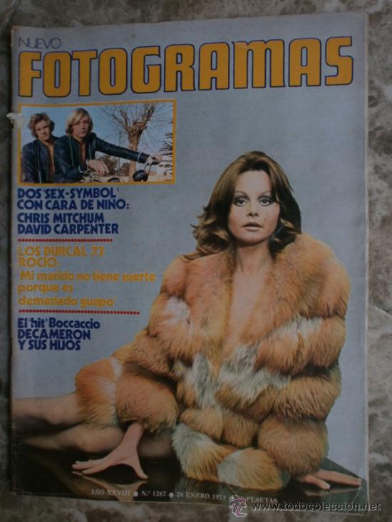 Coleccionismo de Revistas y Peri&oacute;dicos: FOTOGRAMAS.N&ordm;1267.1973.ROCIO DURCAL,C.MITCHUM,D.CARPENTER,E.FENECH,P.BRAVO,C.SESTO,E.PRESLEY.