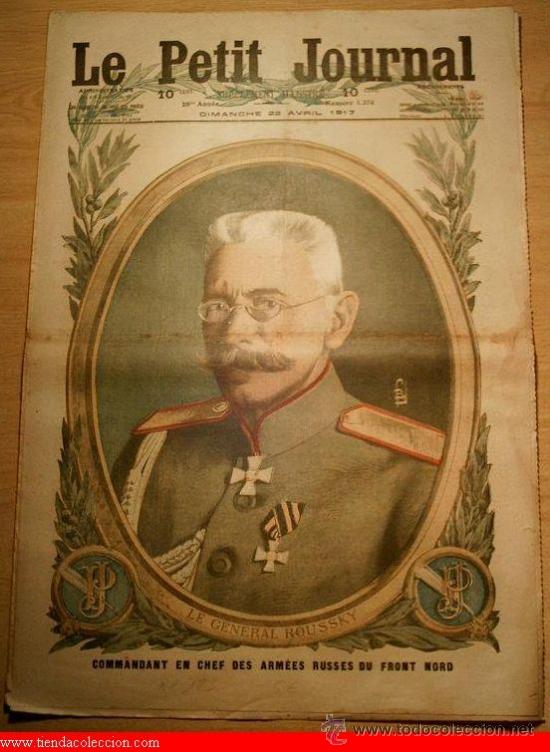 Collectionnisme de Revues et Journaux: Le Petit Journal, supplement illustr&eacute;. 22 Avril 1917