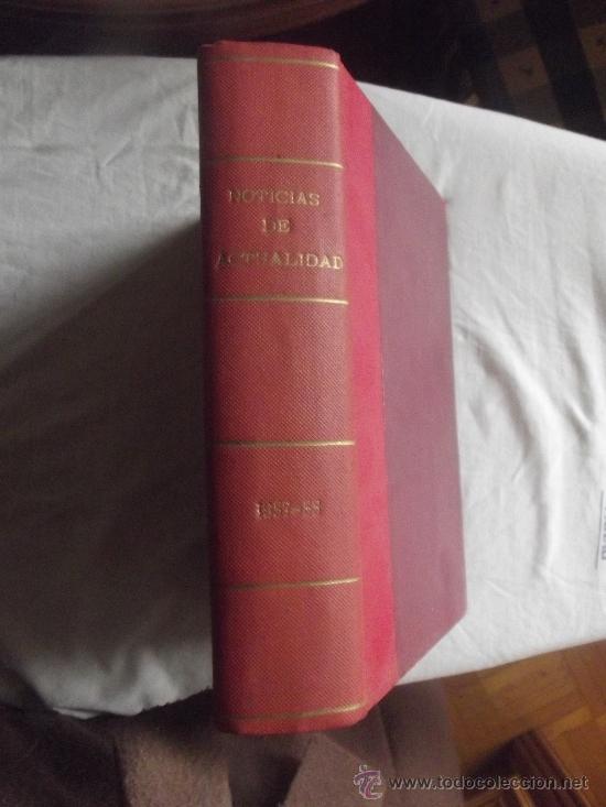 Coleccionismo de revistas y peri&oacute;dicos: NOTICIAS DE ACTUALIDAD  DEL 7 ENERO 1957 A 15 DICIEMBRE 1958  PUBL. EMBAJADA  EE UU DE AMERICA