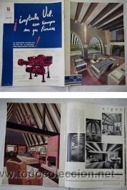 Coleccionismo de Revistas y Peri&oacute;dicos: UNA CASA EN EL CAMPO. Suplemento de Blanco y Negro. N&ordm; 28. 1936. Publicidad S.A.C.H.A.M.