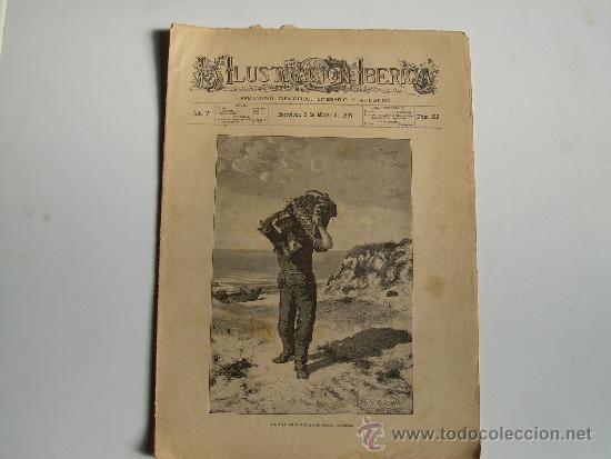 Coleccionismo de Revistas y Peri&oacute;dicos: Revista Barcelona La Ilustraci&oacute;n Iberica a&ntilde;o V, n&ordm; 218 5 marzo 1887