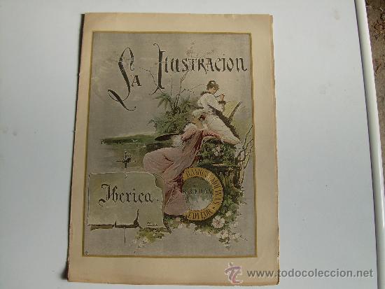 Coleccionismo de Revistas y Peri&oacute;dicos: Revista Barcelona La Ilustraci&oacute;n Iberica, portada en color, ejemplar extra, a&ntilde;o X n&ordm; 470