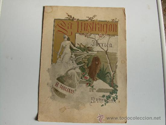 Coleccionismo de Revistas y Peri&oacute;dicos: Revista Barcelona La Ilustraci&oacute;n Iberica, portada en color, ejemplar extra, a&ntilde;o  n&ordm; 575