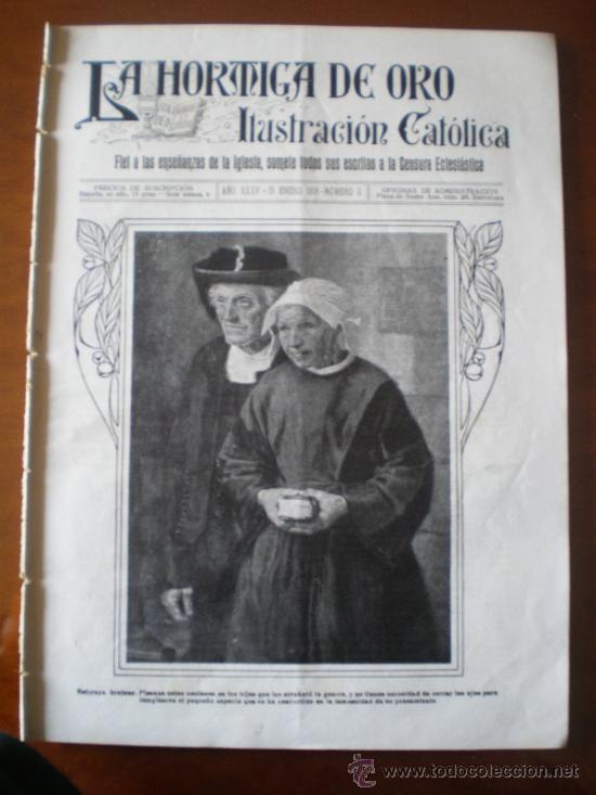 Coleccionismo de revistas y peri&oacute;dicos: LA HORMIGA DE ORO N&ordm; 3 (19/01/18) LA GRANJA DE SAN IDELFONSO MAVE PALENCIA GUADALAJARA SABADELL
