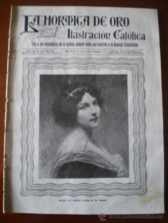 Coleccionismo de revistas y peri&oacute;dicos: LA HORMIGA DE ORO N&ordm; 29 (20/07/18) PAMPLONA ALCA&Ntilde;IZ VICH TARRAGONA BURGOS ALICANTE SANTADER MATARO