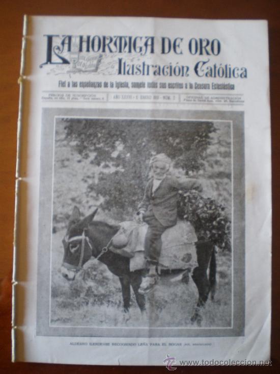 Coleccionismo de revistas y peri&oacute;dicos: LA HORMIGA DE ORO N&ordm; 2 (11/01/19) LERIDA EIBAR SABADELL REUS BADALONA AMADEO VIVES CAYO GUADALUPE