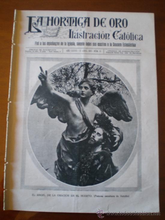 Coleccionismo de revistas y peri&oacute;dicos: LA HORMIGA DE ORO N&ordm; 14 (12/04/19) SALZILLO MURCIA SEMANA SANTA
