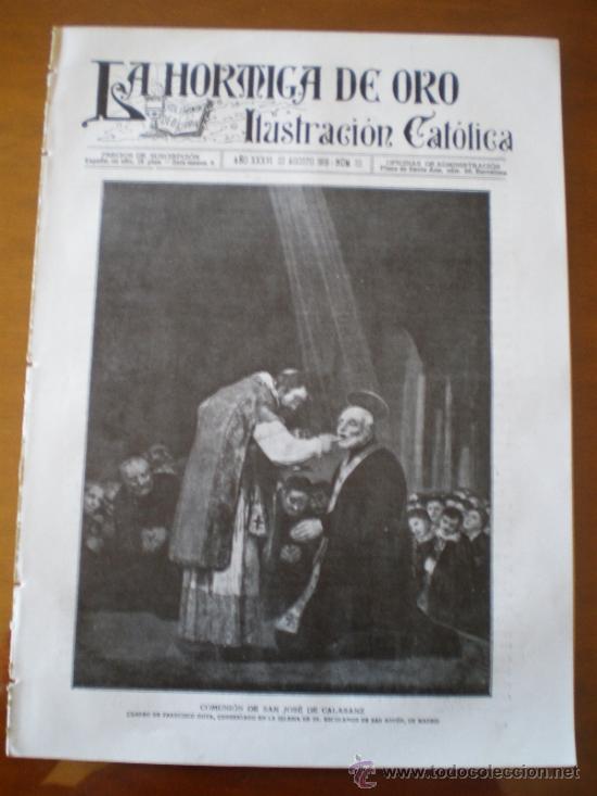 Coleccionismo de revistas y peri&oacute;dicos: LA HORMIGA DE ORO N &ordm; 33 (23/08/19) CASTELLTERSOL OCATA SABADELL BADALONA YECLA BESORA SANTANDER