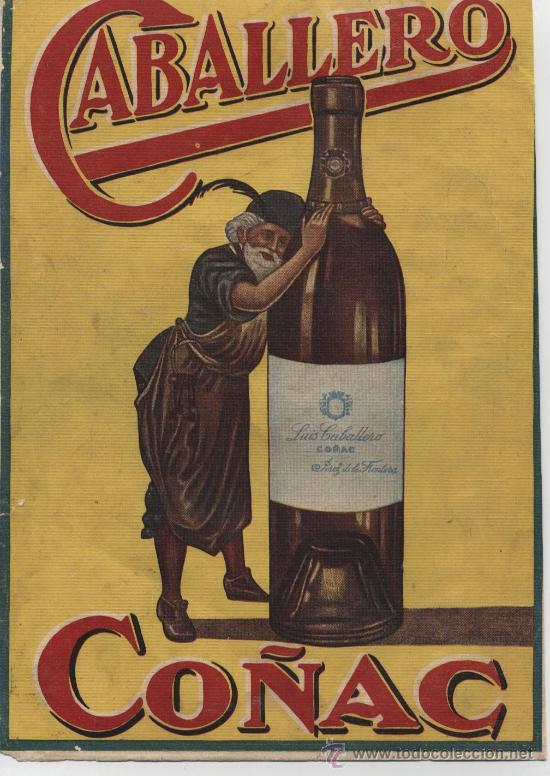 Coleccionismo de revistas y peri&oacute;dicos: Publicidad co&ntilde;ac Caballero - 1935