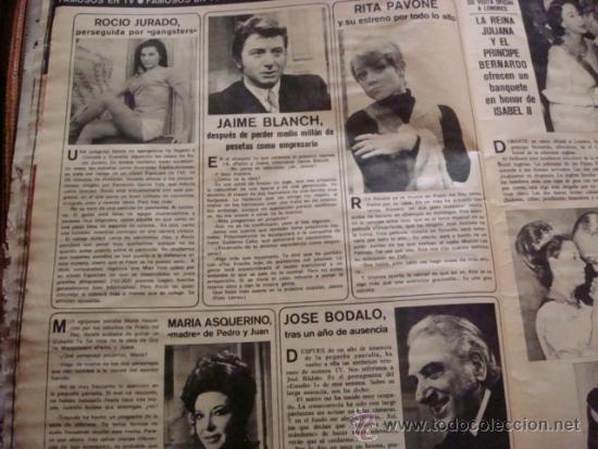 Coleccionismo de revistas y peri&oacute;dicos: ROCIO JURADO, JANE FONDA, ROMINA POWER. POSTER JANE FONDA.