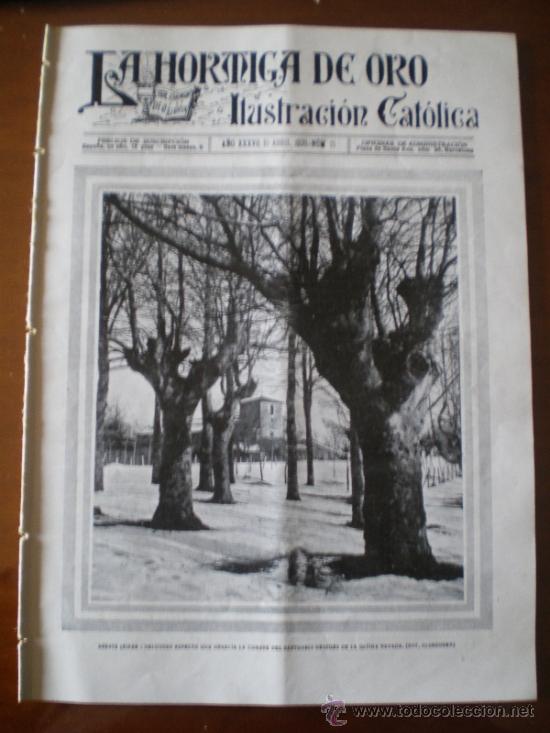 Coleccionismo de revistas y peri&oacute;dicos: LA HORMIGA DE ORO N&ordm; 10 (10/4/20) AVILA MONCADA TORTOSA CIEMPOZUELOS ELGOIBAR ALICANTE MURCIA ARRATE