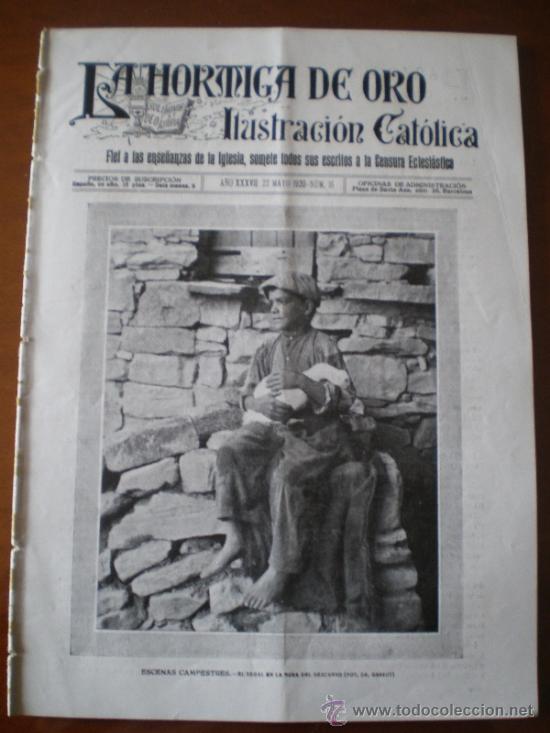 Coleccionismo de revistas y peri&oacute;dicos: LA HORMIGA DE ORO N&ordm; 16 (22/05/20) SABADELL PALMA MALLORCA TARRAGONA VICH ARAMA VALENCIA MONSERRAT
