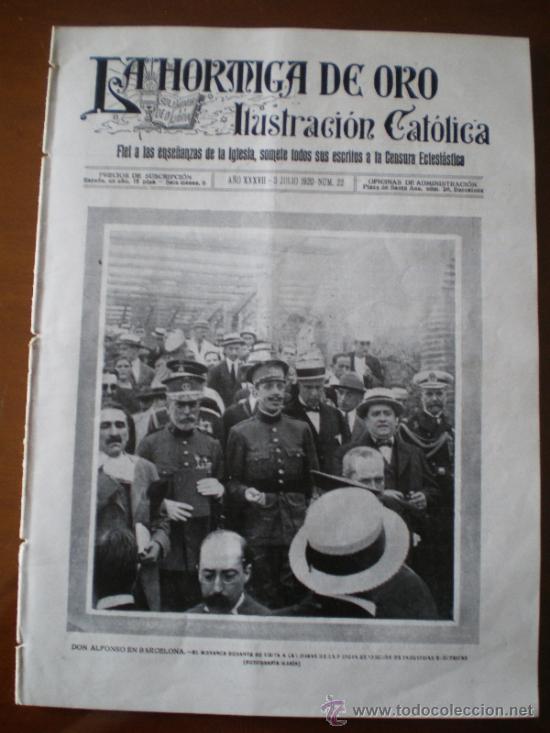 Coleccionismo de revistas y peri&oacute;dicos: LA HORMIGA DE ORO N&ordm; 22 (03/07/20) SABADELL ELDUYEN VINAROZ GORTAZAR VALLADALID TARRASA ZARAUZ