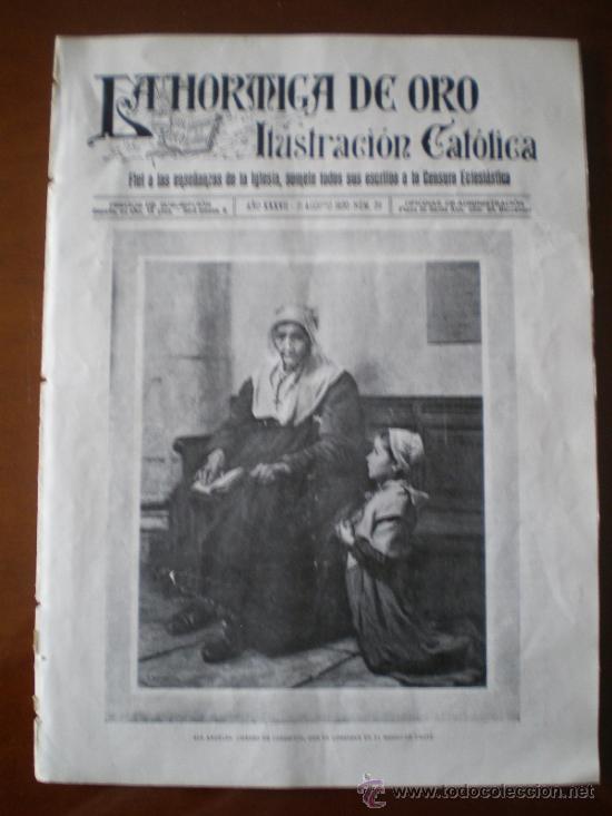 Coleccionismo de revistas y peri&oacute;dicos: LA HORMIGA DE ORO N&ordm; 29 (21/08/20) SANTANDER CANTABRIA MELILLA VITORIA VILLANUEVA SABADELL EIBAR
