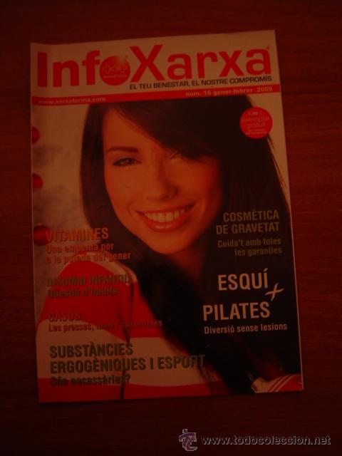 Coleccionismo de revistas y peri&oacute;dicos: REVISTA INFO XARXA - N&ordm; 16- GENER - FEBRER -2009- ESQUI  -- PILATES