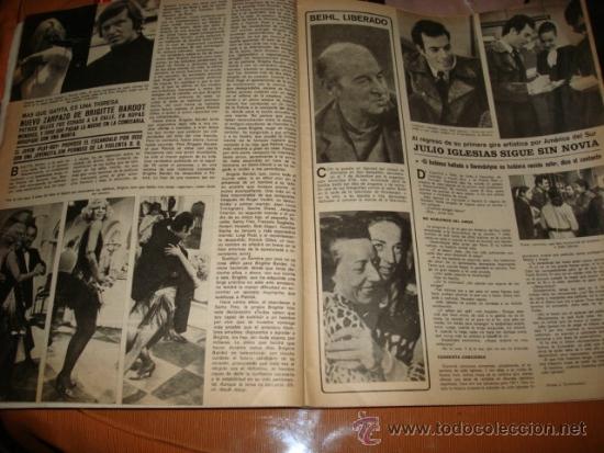 Coleccionismo de Revistas y Peri&oacute;dicos: BRIGITTE BARDOT. JULIO IGLESIAS.