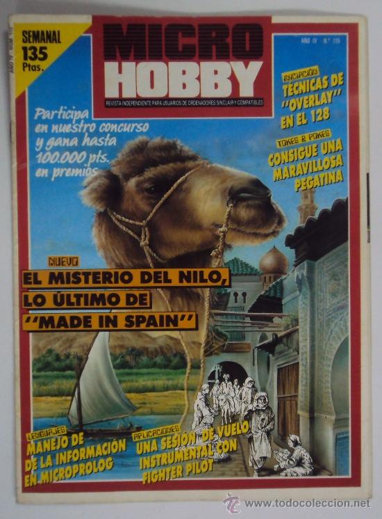 Coleccionismo de Revistas y Peri&oacute;dicos: MICROHOBBY, A&Ntilde;O IV N&ordm; 115 SEMANAL. (REVISTA PARA ORDENADORES SINCLAIR, SPECTRUM)