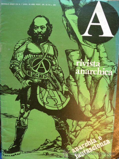 Coleccionismo de revistas y peri&oacute;dicos: Revista anarchica 1978