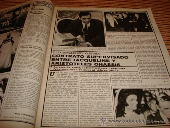 Coleccionismo de Revistas y Peri&oacute;dicos: JACQUELINE ONASSIS. JOHN LENNON. REVISTA AMA