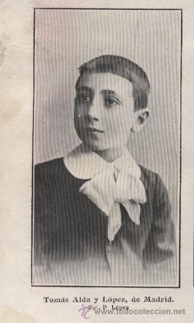 Coleccionismo de Revistas y Peri&oacute;dicos: Concurso de belleza infantil de Blanco y Negro: Tom&aacute;s Alda y L&oacute;pez, de Madrid - 1910