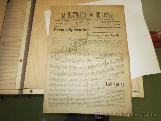 Coleccionismo de revistas y peri&oacute;dicos: LA ILUSTRACION DE CASTRO URDIALES. CANTABRIA. SANTANDER. 1946. N&ordm; 2000