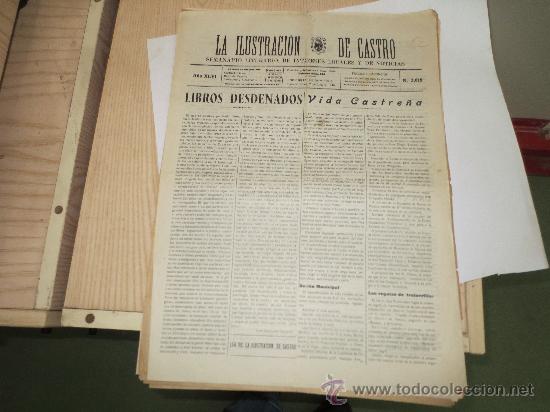 Coleccionismo de revistas y peri&oacute;dicos: LA ILUSTRACION DE CASTRO URDIALES. CANTABRIA. SANTANDER. 1946. N&ordm; 2019