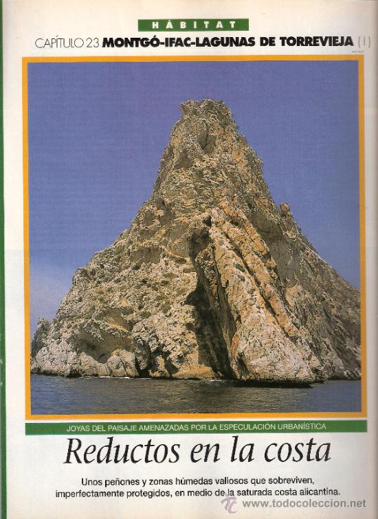 Coleccionismo de revistas y peri&oacute;dicos: Montg&oacute;. Ifac. Lagunas de Torrevieja I. Capit. 23. Habitat. El Semanal. 1996.S/P (8 p&aacute;g.).