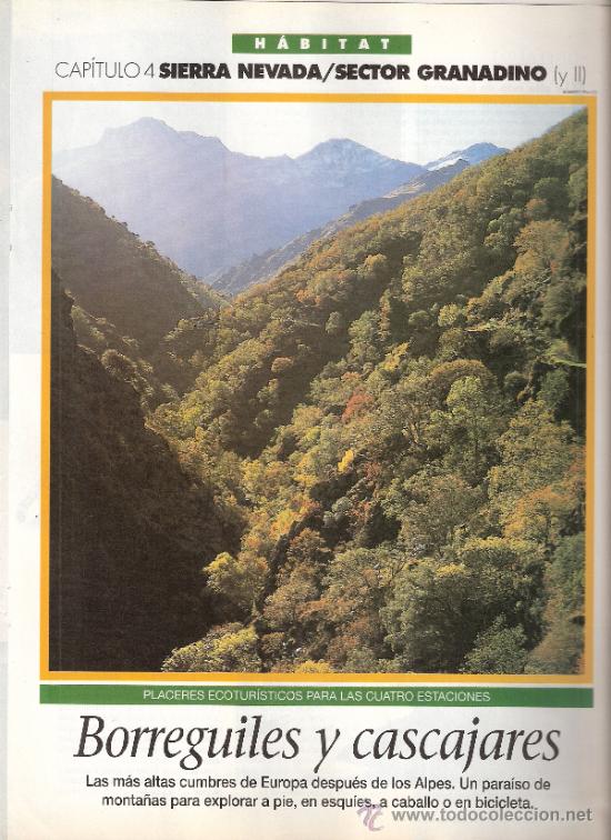 Coleccionismo de revistas y peri&oacute;dicos: Sierra Nevada. Sector Granadino II. Capit. 4. Habitat. El Semanal. 1996.S/P (8 p&aacute;g.).