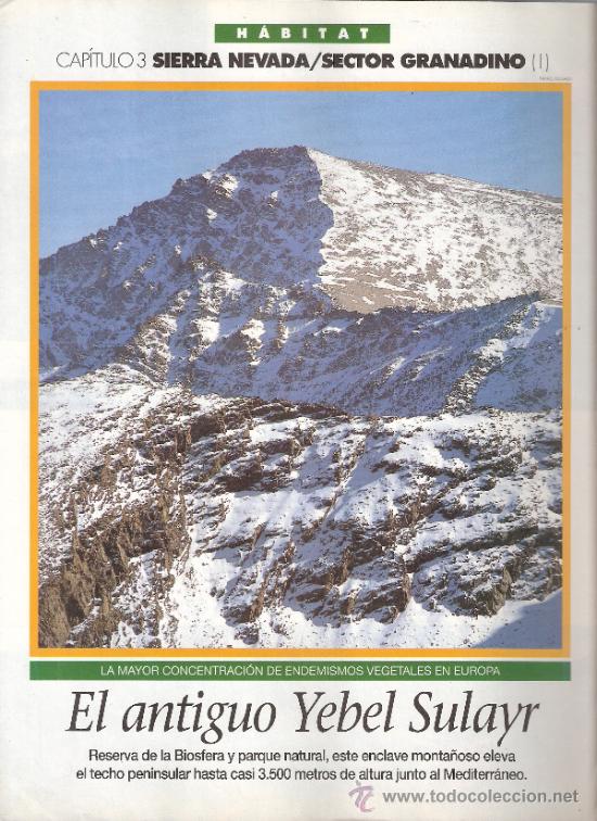 Coleccionismo de revistas y peri&oacute;dicos: Sierra Nevada. Sector Granadino II. Capit. 3. Habitat. El Semanal. 1996.S/P (8 p&aacute;g.).