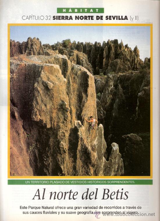 Coleccionismo de revistas y peri&oacute;dicos: Sierra Norte de Sevilla II. Capit. 32. Habitat. El Semanal. 1996.S/P (8 p&aacute;g.).