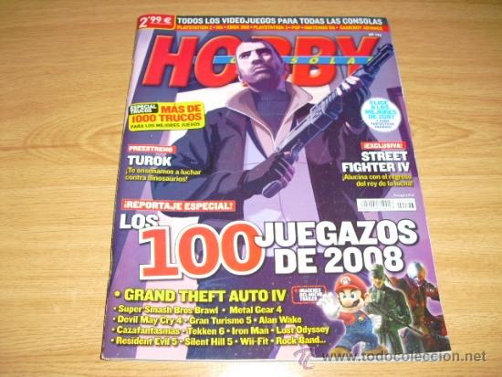 Coleccionismo de Revistas y Peri&oacute;dicos: Hobbyconsolas Revista numero 196 hobby turok street fighter especial juegazos 2008