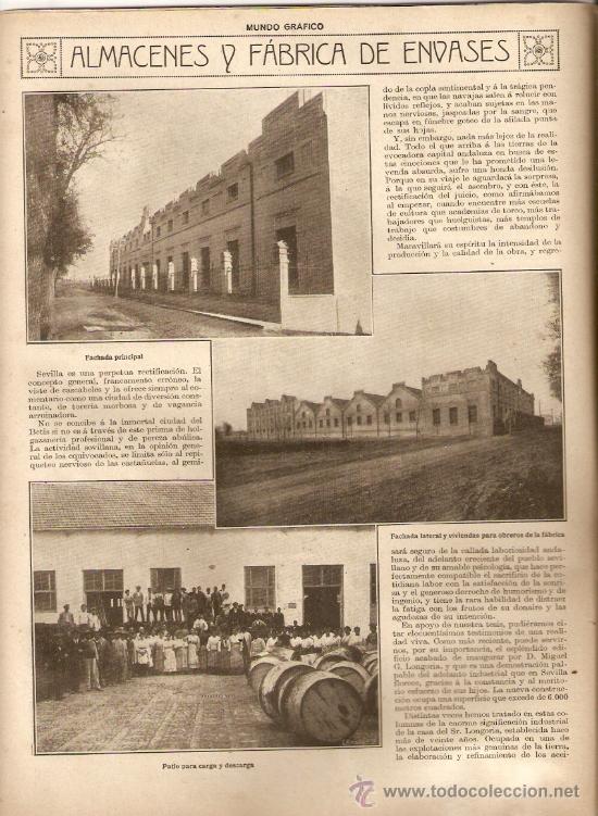 Sammeln von Zeitschriften und Zeitungen: A&Ntilde;O 1918.SEVILLA.ODONTOLOGIA.GARCIA MARIN.FABRICA DE MIGUEL LONGORIA.MELILLA.INDULTO MEDICO EL POBO.