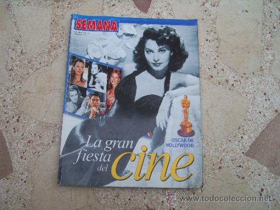 Coleccionismo de Revistas y Peri&oacute;dicos: SUPLEMENTO SEMANA: OSCAR DE HOLLYWOOD. LA GRAN FIESTA DEL CINE