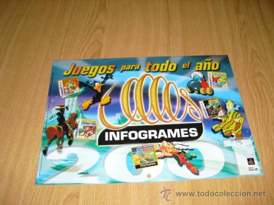 Colecionismo de Revistas e Jornais: Calendario Infogrames Videojuegos playsytation game boy color dreamcast