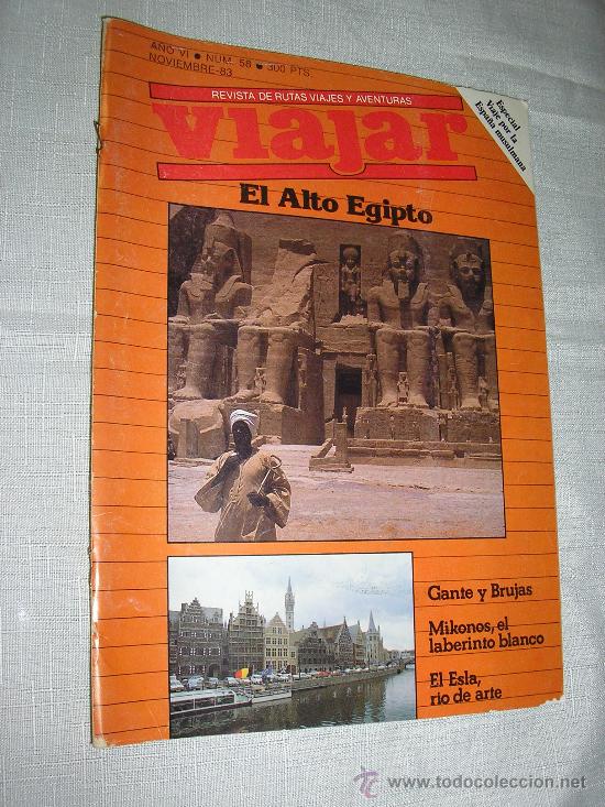 Collection Magazines and Newspapers: viajar-n&ordm; 58-egipto-esla-mikonos-gante