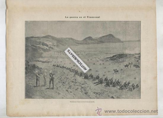 Coleccionismo de revistas y peri&oacute;dicos: REVISTA A&Ntilde;O 1900 TRIBUS INDIGENAS CAMARONES CAMERUN DIAMANTES GUERRA EN EL TRANSVAAL BOERS BOER