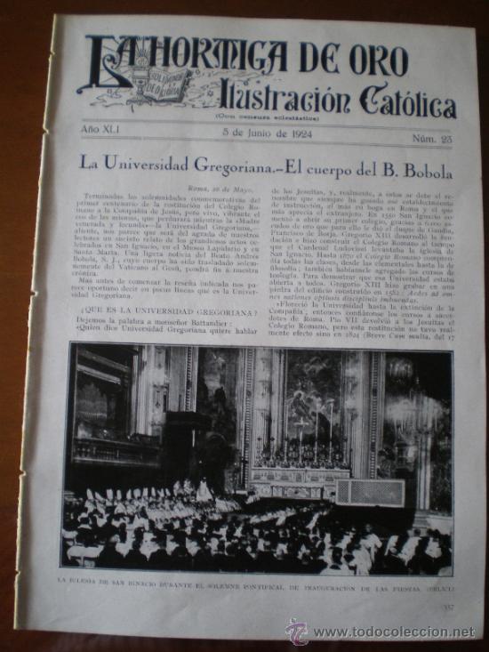 Coleccionismo de revistas y peri&oacute;dicos: LA HORMIGA DE ORO N&ordm; 23 (05/06/24) ALCA&Ntilde;IZ GETAFE MADRID BARCELONA GUADALAJARA CORDOBA JACA SABADELL
