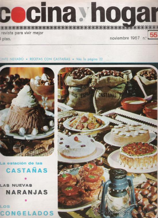 Colecionismo de Revistas e Jornais: COCINA Y HOGAR. N&ordm; 55 - A&Ntilde;O 1967