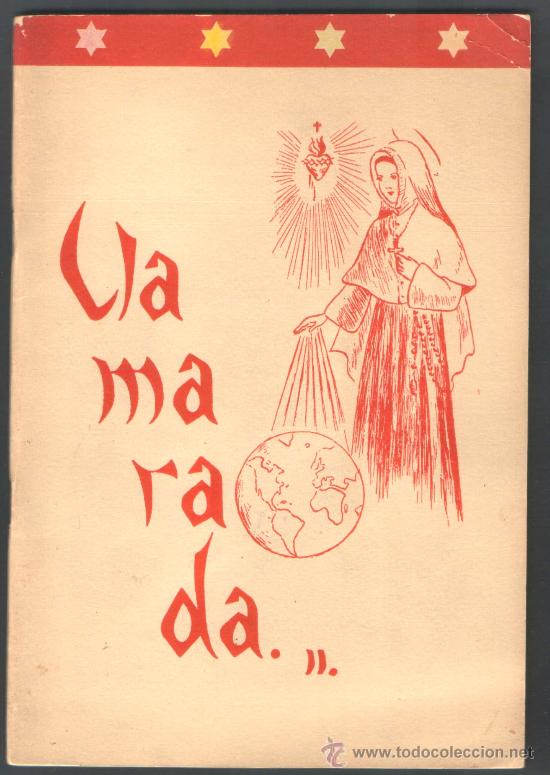 Coleccionismo de revistas y peri&oacute;dicos: .1 VIDA DE SANTA MAGDALENA SOFIA BARAT ** LLAMARADA ** - IMRESO FOURNIER A&Ntilde;O 1958