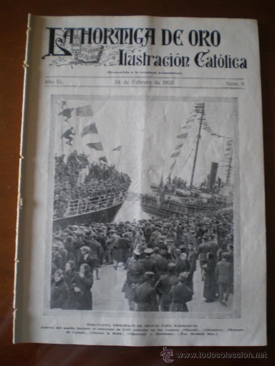 Coleccionismo de Revistas y Peri&oacute;dicos: LA HORMIGA DE ORO N&ordm; 8 (24/02/23) BARCELONA FUTBOL REAL MADRID ONTENIENTE EIBAR AVIACION ALCOY