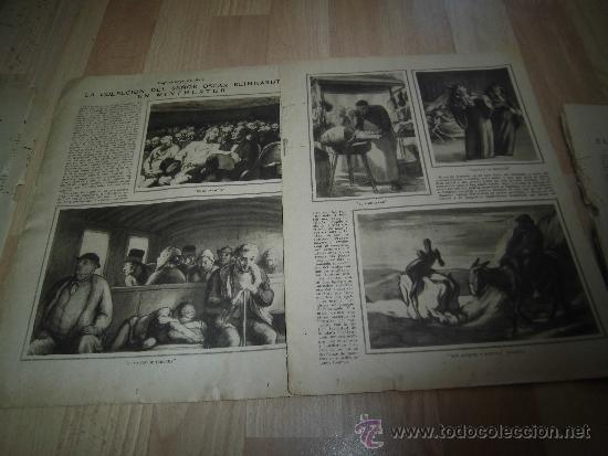 Coleccionismo de revistas y peri&oacute;dicos: LA COLECCION DEL SE&Ntilde;OR OSCAR REINHARDT EN WINTHERTUR 2 HOJAS DE REVISTA ABC