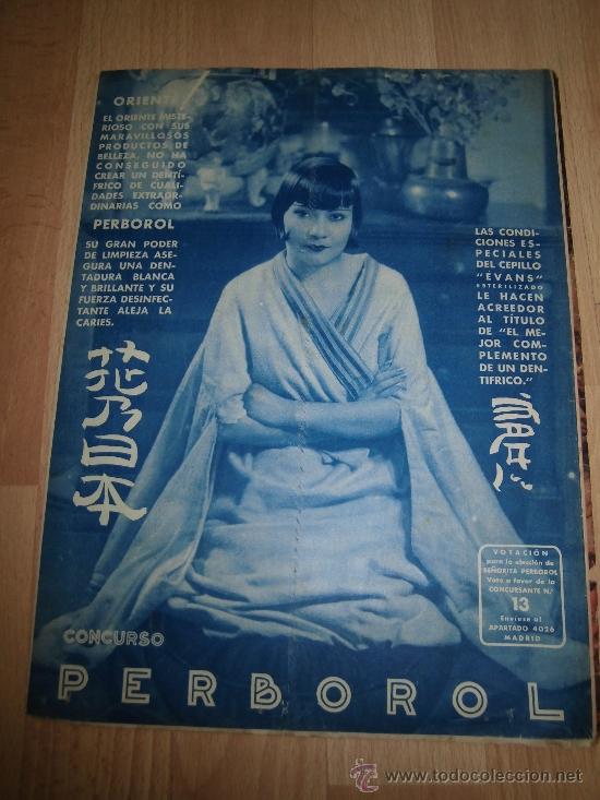 Coleccionismo de revistas y peri&oacute;dicos: PUBLICIDAD PERBOROL / LA RESURRECCION DEL SE&Ntilde;OR HOJA DE REVISTA ABC 1933