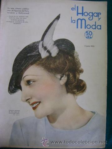 Collezionismo di Riviste e Giornali: Revista El Hogar y la Moda del 5 junio 1935