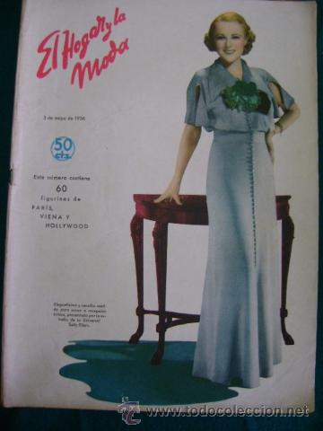 Collezionismo di Riviste e Giornali: Revista El Hogar y la Moda del 5 mayo 1936