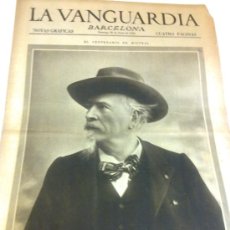 Coleccionismo de Revistas y Periódicos: EL CENTENARIO DE MISTRAL. LA VANGUARDIA 29 JUNIO 1930. 4 P.
