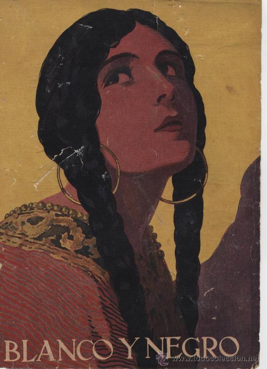 Collectionnisme de Revues et Journaux: Mujer ( ilustraci&oacute;n de cubierta de Blanco y Negro)