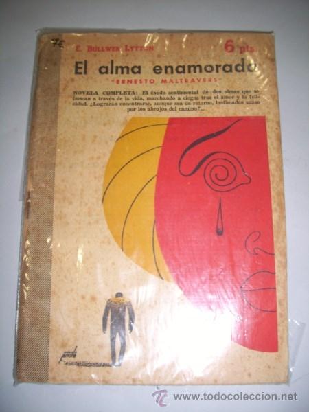 Collezionismo di Riviste e Giornali: BULWER LYTTON, E. El alma enamorada... (Revista literaria Novelas y Cuentos)