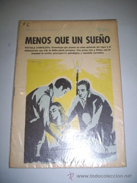 Collectionnisme de Revues et Journaux: CHARDONNE, Jacques. Menos que un sue&ntilde;o : novela completa (Revista literaria Novelas y Cuentos)